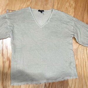 1.State gold shimmery sweater